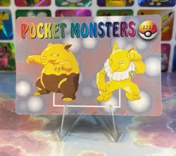 Pokemon Holo Hypno Evolution Vintage Pocket Monsters Prism Sticker 1998 - Image 4