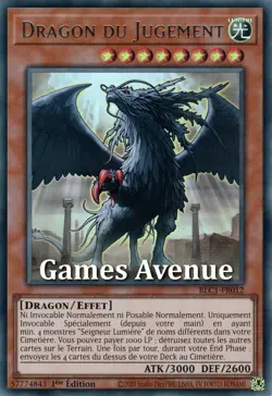 Yu-Gi-Oh ! Dragon du Jugement BLC1-FR012 (Titre Argente/V.2) VF/ULTRA - Image 1