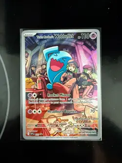 Team Rocket's Wobbuffet (Pokemon Center Exclusive) Promo SV: Scarlet & Violet Pr - Image 1
