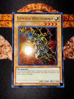 🔥YUGIOH • ELEMENTAL HERO SPARKMAN • SECRET RARE • LCGX-EN007 • UNLIMITED • NM🔥 - Image 5