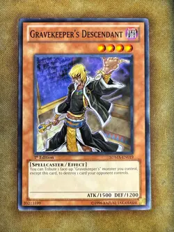 Yugioh Gravekeeper's Descendant SPMA-EN019 Common 1st Ed NM - Image 1