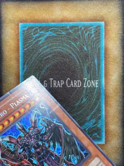 Yugioh Destiny Hero - Plasma CT04-EN003 Secret Rare Limited Edition LP - Image 3