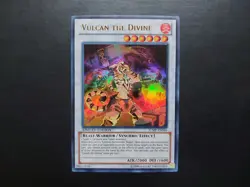 Yugioh - Vulcan the Divine JUMP-EN066 Ultra Rare - Image 1