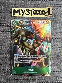 Carte One Piece Krieg OP03-025 SR Alternate Art Pillars Of Strength English Card - Image 1