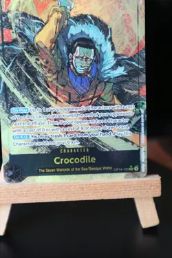 Crocodile OP14-120 Alt Art SEC One Piece Card Game English NM - Image 4