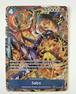One Piece TCG - Sabo TR Treasure Rare OP12 (OP10-049) - French MINT - Image 1
