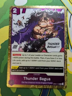One Piece TCG - Romance Dawn - Thunder Bagua OP01-119 R (Rare FOIL) - Image 1