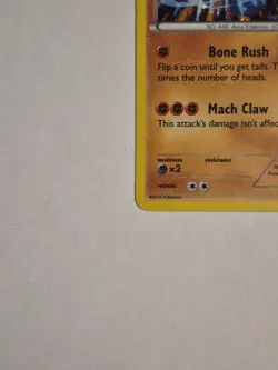 Lucario XY140 XY Promo Holo Stage 1 100HP Pokemon TCG Card - Image 4