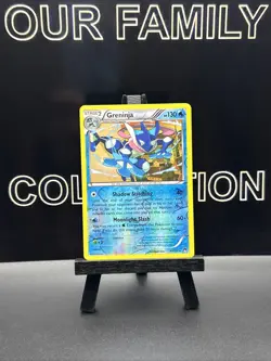 Greninja 40/122 Breakpoint Reverse Holo Pokemon Card - Image 1