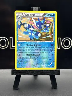 Greninja 40/122 Breakpoint Reverse Holo Pokemon Card - Image 2