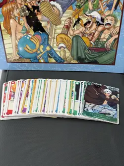 One Piece OP01 Bulk Bundle, 40 plus cards, commons, uncommons and rares - Image 1