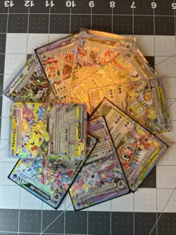All 9 Ex Tera Holo Cards From Surging Sparks Pokemon TCG Set - Image 1