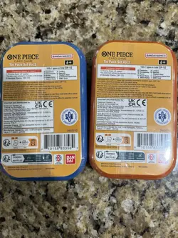 One Piece Card Game Mini Tin Vol.2 Portgas D Ace & Sabo Promo Tins SET OF 2 - Image 2