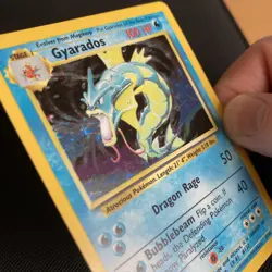Gyarados 6/102 Base Set Holo Rare Unlimited Pokemon Card WOTC 1999 - Image 4