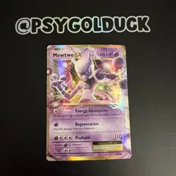 Pokemon TCG Evolutions Mewtwo EX Ultra Rare Card 52/108 A35 - Image 1