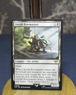 Magic: The Gathering Orcish Bowmasters LTR Rare 0103 Card - Image 1