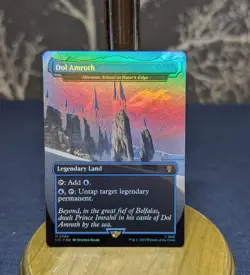 Magic: The Gathering Dol Amroth M0369 LTC Box Topper Borderless Foil Card - Image 1