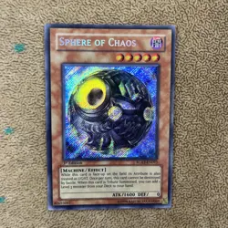 Yu-Gi-Oh Sphere of Chaos Secret Rare Card RGBT-EN093, 1st Edition NM - Image 1