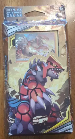 Pokemon Cards TCG: Sun & Moon Groudon Towering Heights Theme Deck NEW Sealed - Image 1