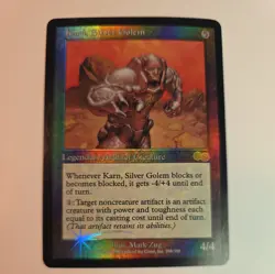 Karn, Silver Golem (Arena Promo) FOIL Urza's Saga PLD CARD (449553) ABUGames - Image 1