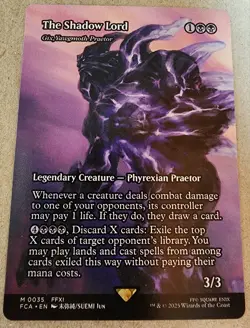 The Shadow Lord - Gix, Yawgmoth Praetor - #035 Regular - Final Fantasy - Mtg - Image 1