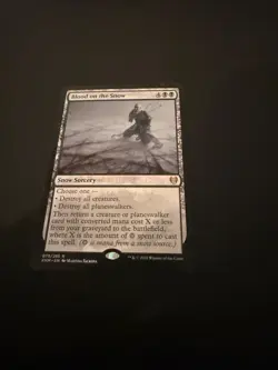 Blood on the Snow [Kaldheim] Magic MTG - Image 1