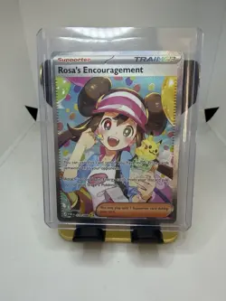 Rosa’s Encouragement 123/088 Special Illustration Rare Pokemon TCG Perfect Order - Image 1