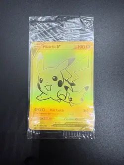 Pokemon Celebrations Pikachu V & PokeBall Gold Promos SWSH145 & SWSH146 - Sealed - Image 3