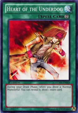 Heart of the Underdog - LCYW-EN068 - Common - Unlimited Edition NM Yugioh Legend - Image 1