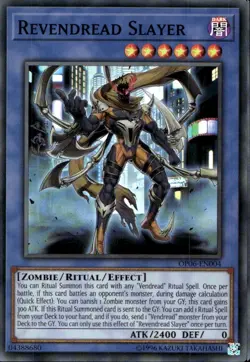 Revendread Slayer OTS Pack Super Rare OP06-EN004 Yu-Gi-Oh! - Image 1