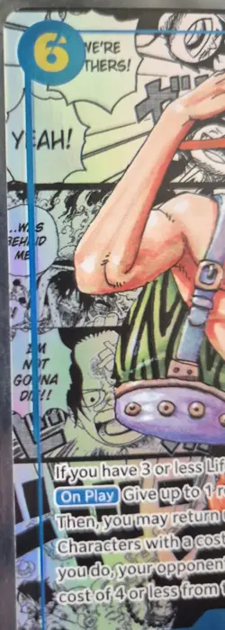 Portgas.D.Ace Manga Rare OP13-119 Carrying On His Will One Piece OP13 - Image 2