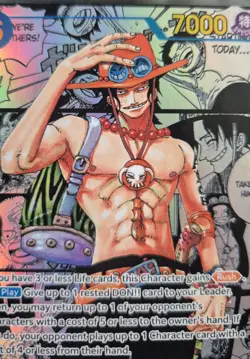 Portgas.D.Ace Manga Rare OP13-119 Carrying On His Will One Piece OP13 - Image 3