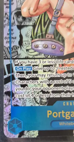 Portgas.D.Ace Manga Rare OP13-119 Carrying On His Will One Piece OP13 - Image 4
