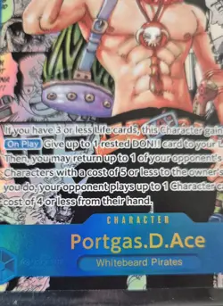 Portgas.D.Ace Manga Rare OP13-119 Carrying On His Will One Piece OP13 - Image 5