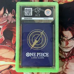 Roronoa Zoro PRB02-006 SP Azure Sea's Seven ACE 10 GEM MINT ENGLISH One Piece - Image 2