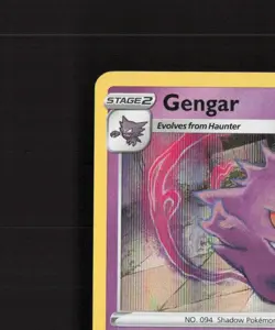 Gengar 085/202 Sword & Shield Holo Rare Pokemon Card LP+ - Image 3