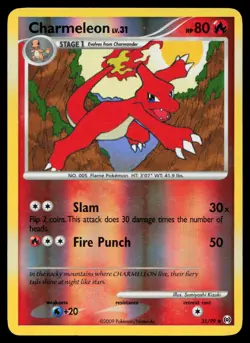 Charmeleon 35/99 Arceus Reverse Holo Pokemon Card - Image 1