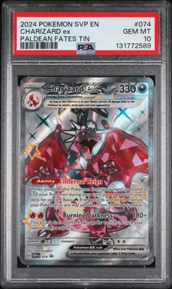 Charizard ex 074 Sv: Scarlet & Violet Promo Cards Holo - Image 1