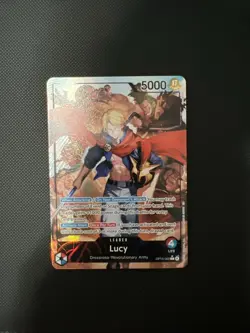 Lucy (Alt Art) OP15-002 L Adventure on KAMI's Island - ONE PIECE Card ENGLISH - Image 1