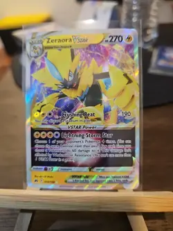 Zeraora VSTAR 055/159 Ultra Rare Card Crown Zenith Pokemon TCG - Image 1