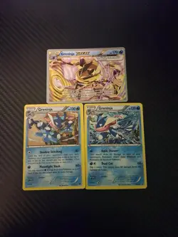 Greninja Pokemon Card Lot (3) (See Pics And Description) - Image 1