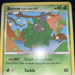 Burmy Pokemon Card - 56/99 Platinum Arceus - Image 2