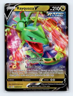 Rayquaza V Promo SWSH: Sword & Shield Promo Cards SWSH147 NM - Image 1