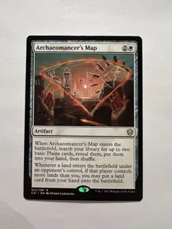 Archaeomancer's Map - MTG Commander 2021 - NM - Image 1