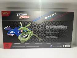 ⭐US SELLER⭐Pokemon Crown Zenith Sea & Sky Premium Collection SEALED - Image 2