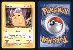 Pikachu 87/130 Common Base Set 2 Pokemon Lightly Played - Image 3