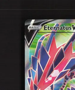 Eternatus V SWSH044 Sword & Shield FA Black Star Promo Holo Pokemon Card NM - Image 3