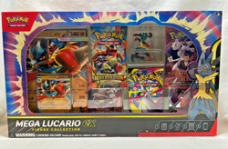 Pokemon TCG Mega Lucario ex Premium Figure Collection Box Factory Sealed - Image 1