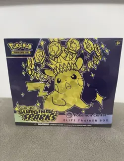 Pokemon TCG - Surging Sparks Pokemon Center ETB - New & Sealed - Image 1