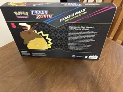 Pokemon TCG Sword & Shield Game Crown Zenith Pikachu VMAX Special Collection Box 820650851889 - Image 2